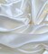Cream Stretch Charmeuse Satin Fabric by the Yard, 58" Wide Silky Lightweight Satin for Bridesmaid Dresses, Gowns, Lingerie